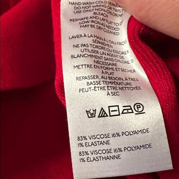 Maeve knitted muscle shirt Sweater. Small. - Picture 8 of 8